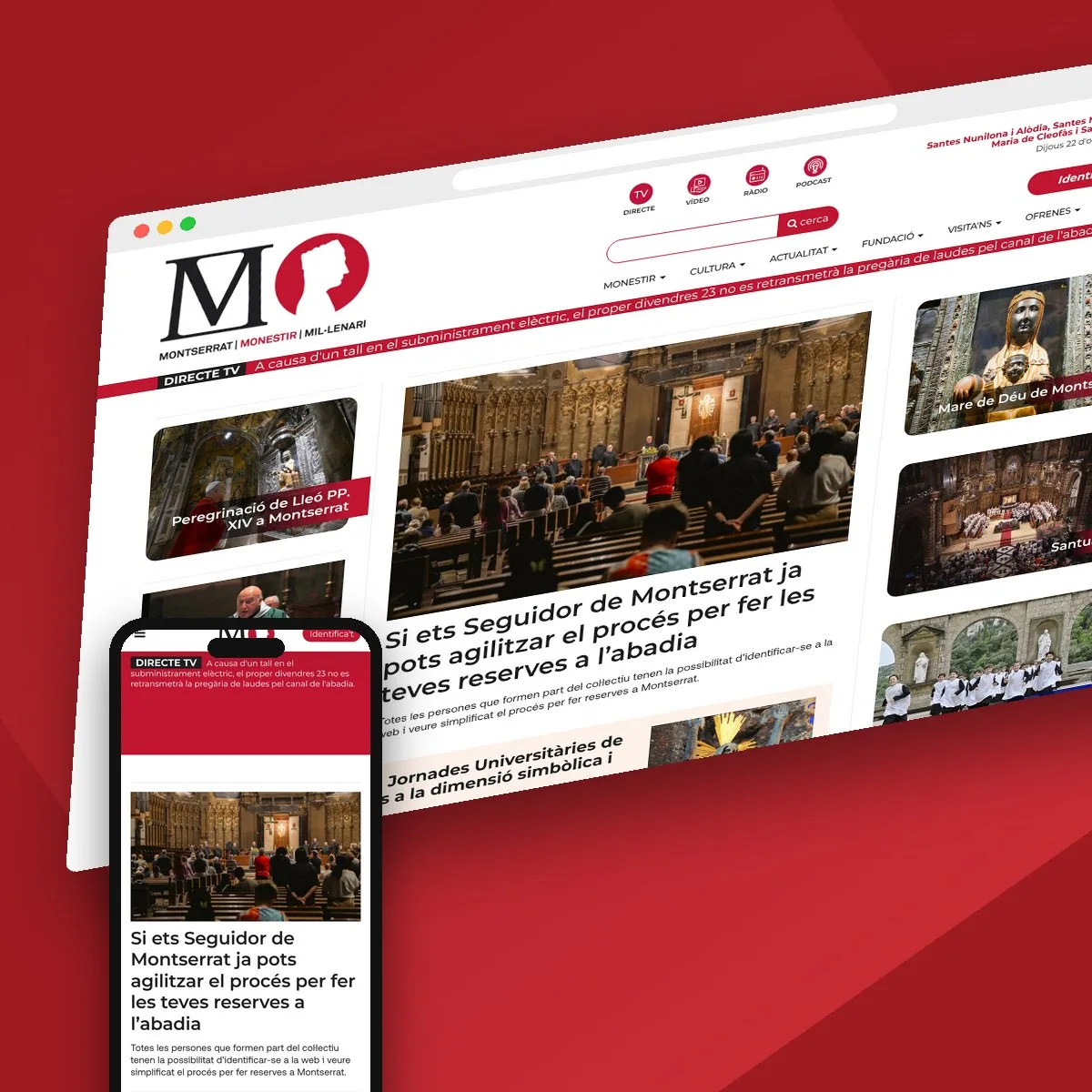 Proyecto Abadia de Montserrat, por Boix Design