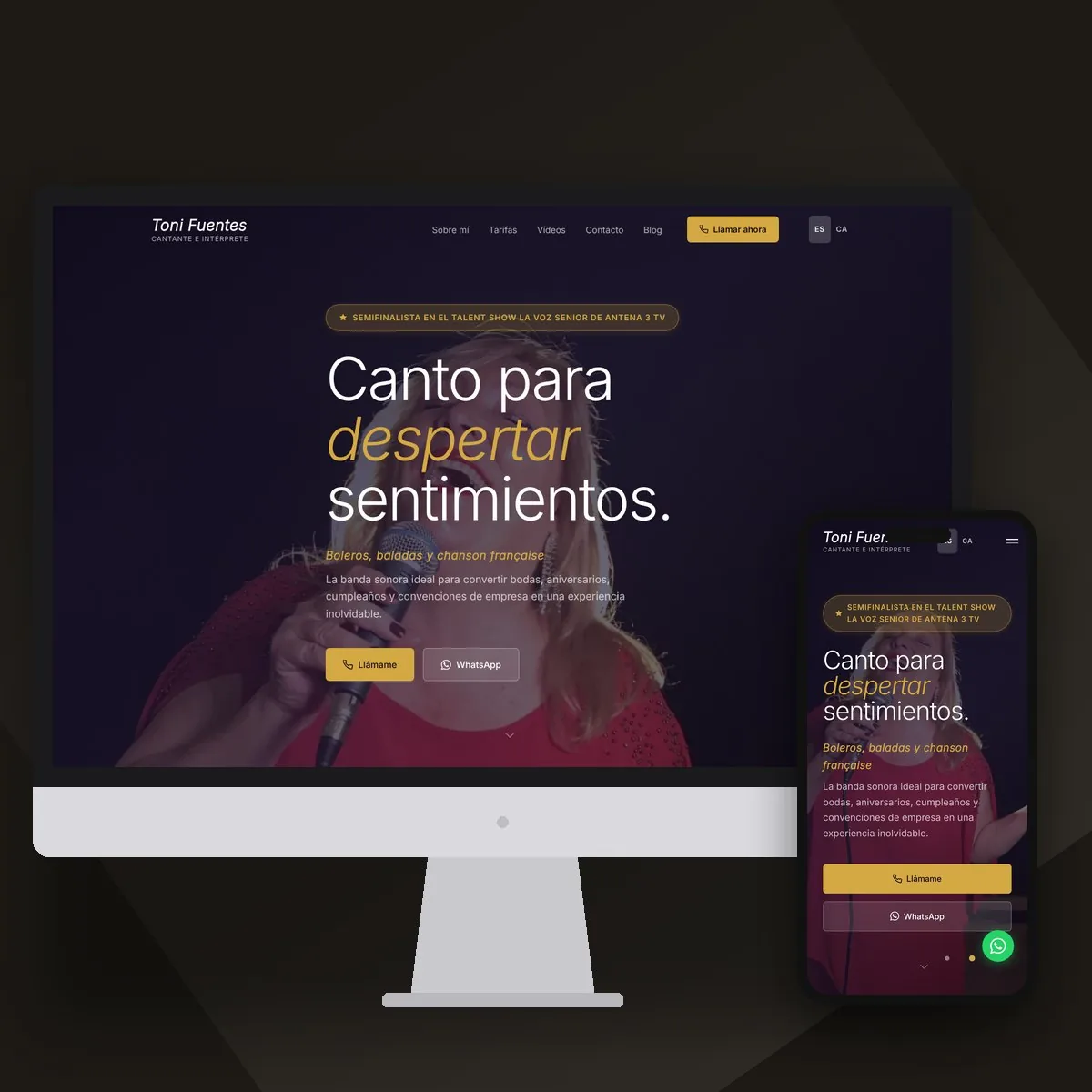 Proyecto Toni Fuentes, por Boix Design